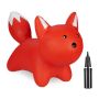 Inflatable toy "Fox" 42x70x28cm., red/black/white