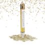 Confetti cannon 40x5cm., gold color
