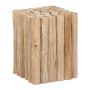 Flower stand 38x30x30cm., light brown
