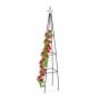 Garden grill "Tower" 204x38x38cm., black