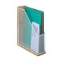 Document stand 33x9x26.5 cm., light brown/white
