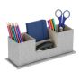 Writing instrument organizer 11x29.5x11 cm., gray
