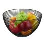 Fruit basket 14x25cm., black