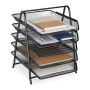Document stand 37.5x30x35.5 cm., dark gray