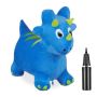 Inflatable toy "Dinosaur" 49x25x62cm., blue/green color