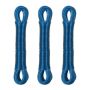 Set of 3 clotheslines 20m, dark blue