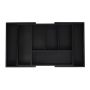 Cutlery tray 5x37x28cm., black