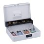 Cash box with digital code, black