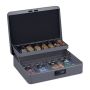 Cash box with digital code, gray