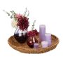 Tray 8x55cm., light brown