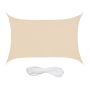 Rectangular sun awning 300x200cm., beige