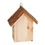 Insect hotel 22x18x12cm., light brown/brown color