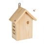 Insect hotel 22.5x17x10cm., light brown