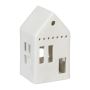 Candle holder "House" 12x7x6cm., white color