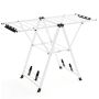 Clothes dryer 141x56x148cm., white/black
