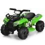 Electric children's quad bike 44x66x42cm., green/black