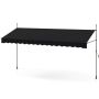 Awning 400x210x300cm., black