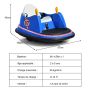 Children's electric car 57x75x42cm., blue/black