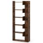 Freestanding shelf 69x22x163cm., dark brown