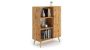 Cabinet Fondi 116.4x90x40 cm, natural wood color