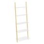 Shelf 5 levels, matte white/natural color