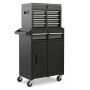 Tool trolley 59x28x102cm., black