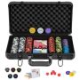 Poker set 41x23x10cm., various colors