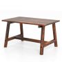 Outdoor table 90x55x50cm., brown