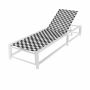 Daybed 200x68x104cm., white/black