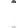 Floor lamp 26x146cm., white/gray