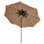 Outdoor umbrella 313x251cm., brown/black