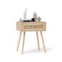 Bedside table 48x40x58cm., light brown
