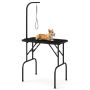 Dog grooming table 80.5x46x148cm., black