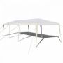 Gazebo 900x300x260cm., white
