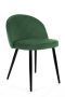 Set of 4 Scandinavian style chairs SJ.077, green