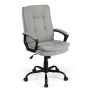 Office chair 65x62x114cm., gray/black