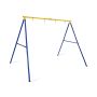 Swing frame 249x185x181.5cm., blue/yellow