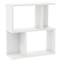 Freestanding shelf 50x17.5x55.5cm., white