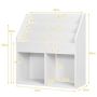 Children's shelf 70x30x80cm., white