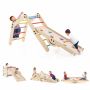 Climbing frame with slide, various colors