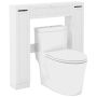 Bathroom cabinet 89x19.5x99cm., white