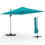 Beach umbrella 300x300x261cm., blue