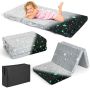 Folding mattress 122x61x7cm., gray
