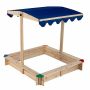 Sandbox 121x121x120cm., light brown