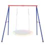 Swing frame 194x184x180cm., blue/red
