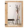 Wall mirror 97x67x2.3cm., light brown
