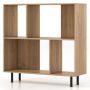 Freestanding shelf 90x30x90cm., light brown