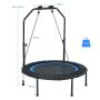 Fitness trampoline 101x130.5cm., black/blue