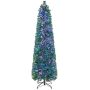 Artificial LED Christmas tree 54x180cm., green color