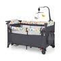 Children's bed 66x125x78cm., dark gray